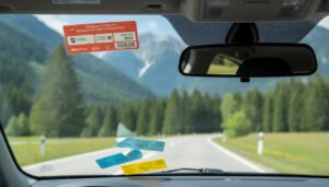 Die österreichische Vignette: Wo kaufen, wie anbringen und welche Fehler Sie vermeiden sollten
